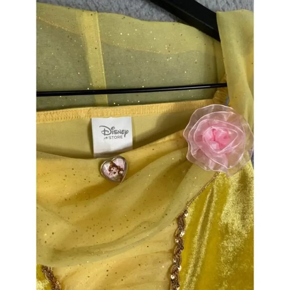 Disney Belle Princess Dress Costume Girls Size 10 Yellow‎ Party Dress
